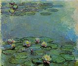 Water Lilies 1914 Paintings - Water-Lilies 43 by Claude Monet